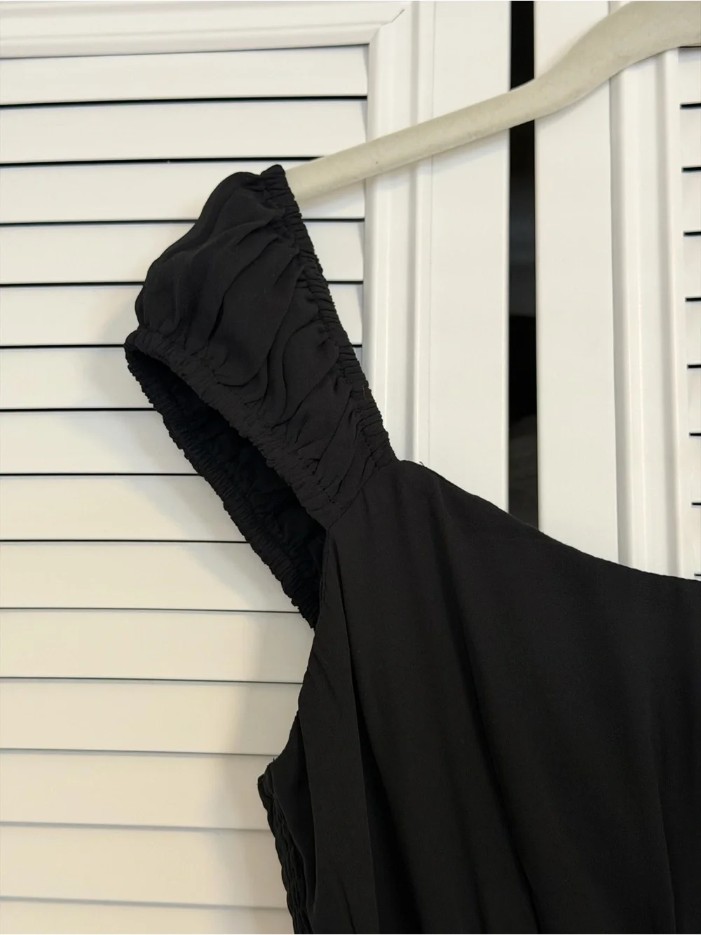 Abercrombie Black Slip Midi Dress - size M